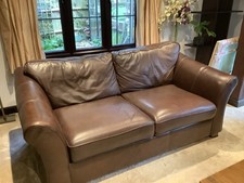 Abbey brown leather for sale  HORLEY