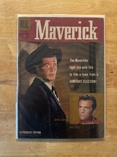 Usado, Quadrinhos: MAVERICK #1005 (Dell Comics, julho-setembro de 1959) Garner comprar usado  Enviando para Brazil