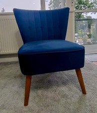 Royal blue velvet for sale  SUTTON