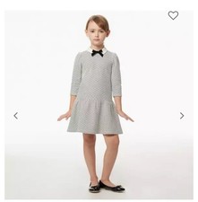 Vestido Janie And Jack Geo Floral Jacquard Gola Laço Meninas Tamanho 8 comprar usado  Enviando para Brazil