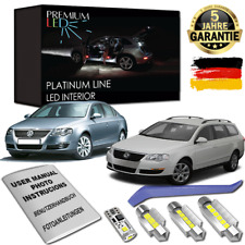 VW Passat B6 Variant 3C LED Innenraumbeleuchtung Komplett Set Weiß Canbus 3C5 3B comprar usado  Enviando para Brazil