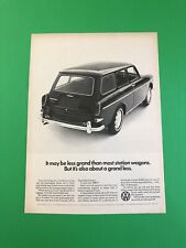 1966 Volkswagen Squareback Sedan VW Vintage Impressão Original Publicidade comprar usado  Enviando para Brazil