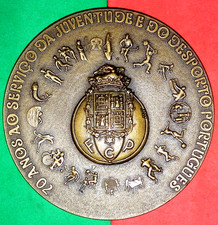 MEDALLA DE BRONCE/FÚTBOL/F.C. DO PORTO / INAUGURACIÓN DEL MARATÓN DEL ESTADIO segunda mano  Embacar hacia Mexico