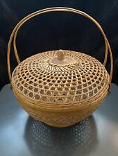 Vtg woven rattan for sale  Vinton