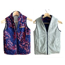 Reversible vest floral for sale  Acton