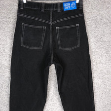BIG BOY POLAR JEANS MASCULINO SKATE S PEQUENO W30 L32 PRETO JEANS LARGO CÔNICO comprar usado  Enviando para Brazil