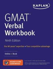 Gmat verbal workbook for sale  Aurora