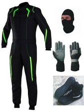 TRAJE DE CARRERAS GO KART CIK FIA NIVEL2 TRAJE DE KARTING CON GUANTES Y BOTAS segunda mano  Embacar hacia Mexico