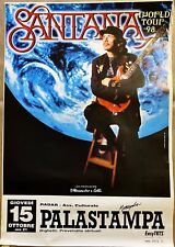 Usado, Santana - Carteles Original Pubblicitario- Palastampa Torino-1998 comprar usado  Enviando para Brazil
