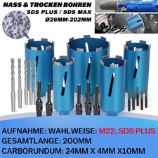 Diamantbohrkrone ø26 202mm gebraucht kaufen Diamantbohrkrone ø26 202mm gebraucht kaufen  Deutschland