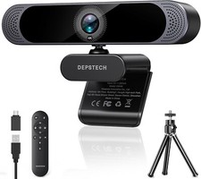 Depstech webcam microphone for sale  LEEDS