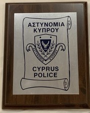 Cyprus police wall for sale  PURLEY