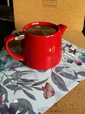 Forlife red teapot for sale  LUTON