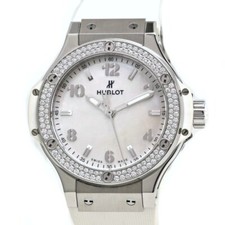 Relógio Feminino HUBLOT Big Bang Todo Branco Diamante 361.SE.6010.RW.1104 /39923 comprar usado  Enviando para Brazil