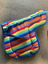 Thick rainbow saddle for sale  EXMOUTH