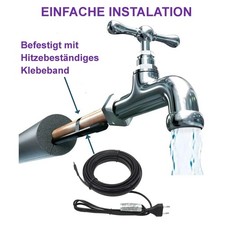 Heizkabel Frostschutz Rohrbegleitheizung Heizleitung 230V Kabel  17W/m 1- 30 M ⭐ comprar usado  Enviando para Brazil
