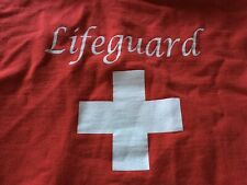 Lifeguard hoodie red for sale  Brentwood