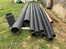 Black corrugated plastic for sale  STROUD