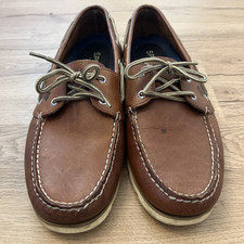 Sapato Masculino Saara Boat Tamanho 12m Sperry Top-Sider - Couro Marrom  comprar usado  Enviando para Brazil