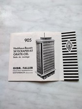 Faller aufbauanleitung hochhau gebraucht kaufen  Rheinberg