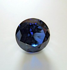Blue sapphire round for sale  Los Angeles