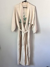 Kimono de seda asiático antigo vintage bordado dragão unissex, usado comprar usado  Enviando para Brazil