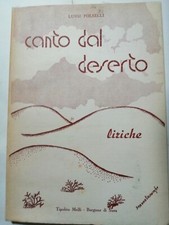Canto dal deserto usato  Messina
