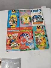 Videocassette cartoni animati usato  Palermo