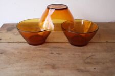 Bols verre ambré d'occasion  Chameyrat