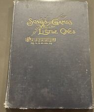 Songs And Games For Little Ones Music Book Hard Cover Walker Jenks 1911 1915 comprar usado  Enviando para Brazil