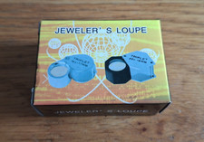 Jeweler loupe box for sale  WIDNES