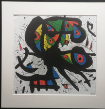 Joan miro riginal gebraucht kaufen  Germering