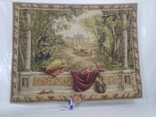 Tapiz colgante de pared vintage francés escena verdure 190x143 cm segunda mano  Embacar hacia Mexico