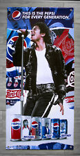 Banner de vinil Michael Jackson PEPSI GENERATION 2018. Lata promocional limitada  comprar usado  Enviando para Brazil