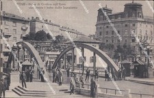 Au226 cartolina fiume usato  Tramonti