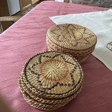 Teiliges rattan untersetzer gebraucht kaufen  Vöhringen