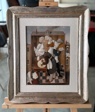 Quadro olio tela usato  Casoli