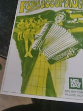 accordion sheet music for sale  BLACKPOOL