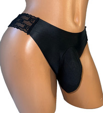 Black satin second d'occasion  Expédié en Belgium