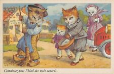 Postcard fantasy representing d'occasion  Expédié en Belgium
