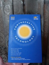 Contraceptive technology hardc for sale  Harrisburg