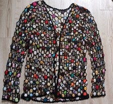 Strickjacke jäckchen lochmust gebraucht kaufen  Sangerhausen