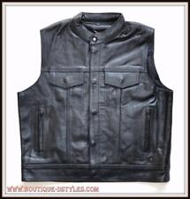 Gilet jacket cuir d'occasion  Cambremer