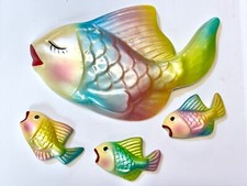 Rainbow chalkware fish for sale  Union