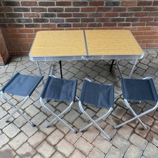 Camping table chairs for sale  NEWBURY
