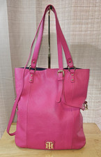 Bolsa de mão Tommy Hilfiger rosa couro genuíno com alça transversal comprar usado  Enviando para Brazil