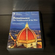 Great Courses Renaissance: The Transformation of the West DVD Set Only No Book comprar usado  Enviando para Brazil