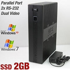 Mini computador pequeno PC AMD Sempron 210U 2GB SSD 1GB paralelo RS-232 Windows XP comprar usado  Enviando para Brazil