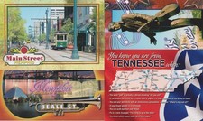 ELVIS - BEALE STREET - RUA PRINCIPAL - MAPA DO TENNESSEE - MEMPHIS - QUATRO CARTÕES POSTAIS comprar usado  Enviando para Brazil
