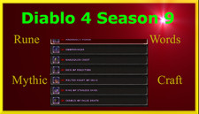 Diablo season runewords for sale  Shipping to Ireland